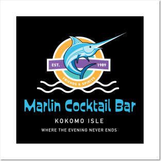 Marlin Cocktail Bar Isle Posters and Art